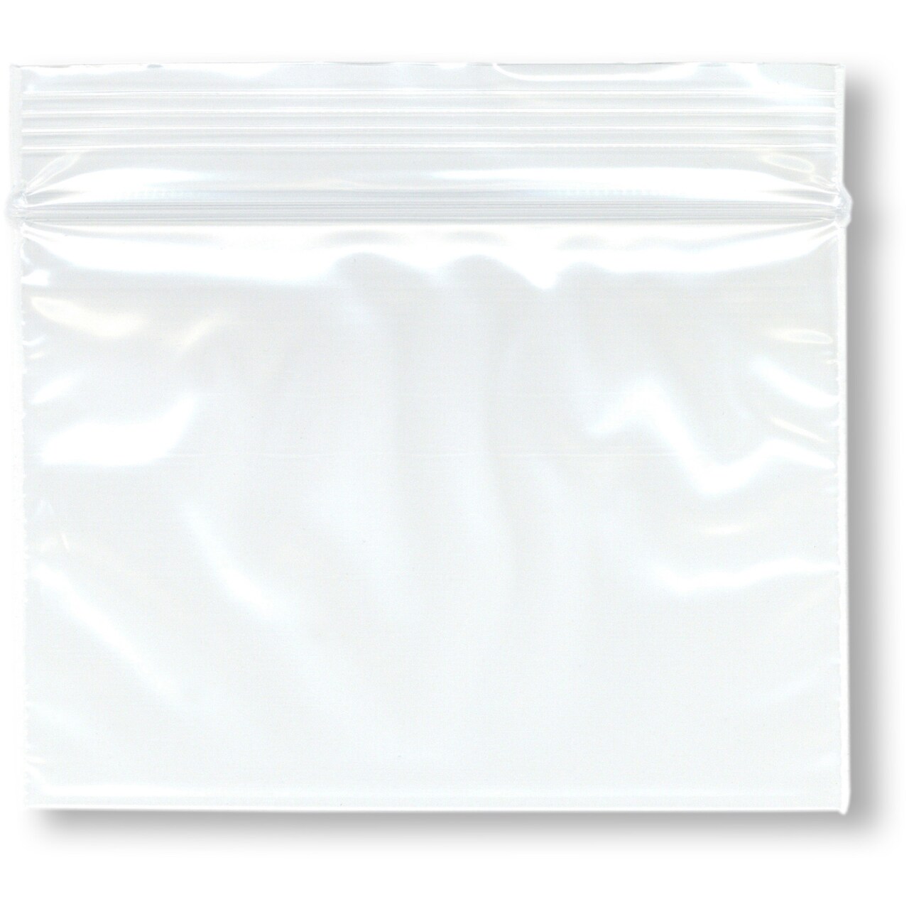 Plymor 3" x 2" (Pack of 100), 2 Mil Zipper Reclosable Plastic Bags